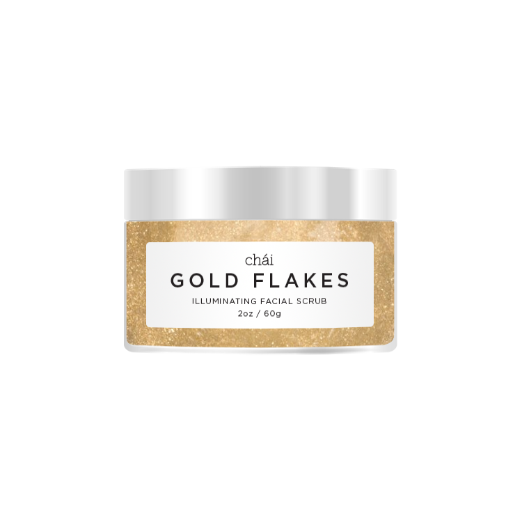 GOLD FLAKES Illuminating Facial Scrub