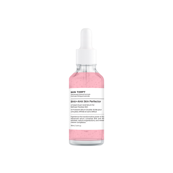 SKN THRPY BHA+AHA SKIN PERFECTOR Acne & Texture Refining Serum — targeted skin serum