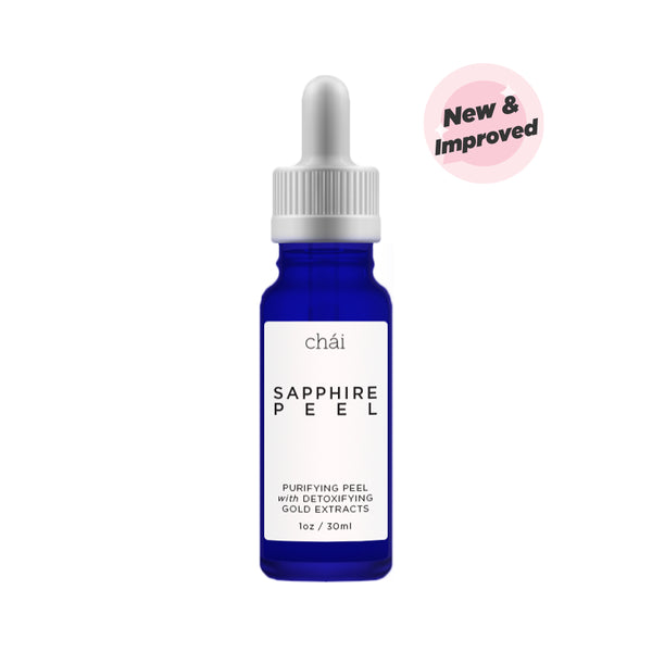 CHAI SAPPHIRE PEEL Purifying Peel — intensive skin mask treatment