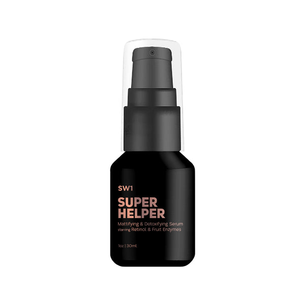SUPER HELPER Mattifying & Detoxifying Serum — targeted skin serum