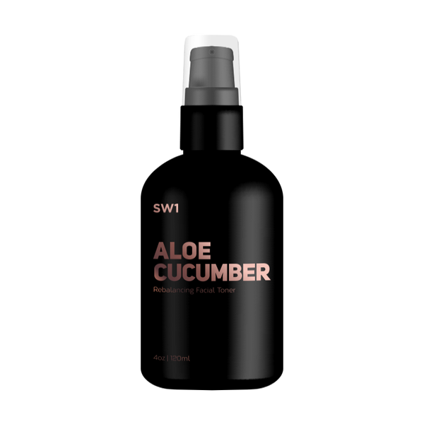 SW1 Aloe Cucumber Rebalancing Facial Toner — balancing pH toner for all skin types